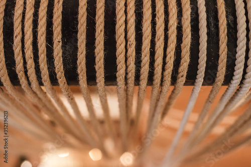 Decorative ropes in the interior