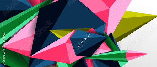 Trendy simple triangle abstract background  dynamic motion concept. Vector Illustration For Wallpaper  Banner  Background  Card  Book Illustration  landing page