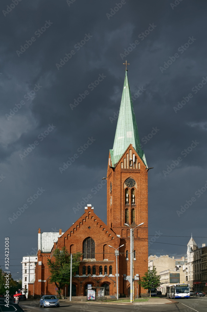 New St. Gertrude Lutheran Church. Riga. July 2019.