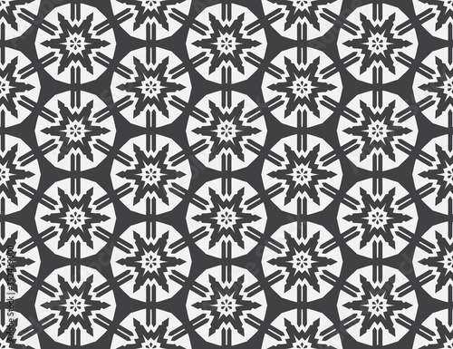 Seamless texture with repeating geometric pattern.