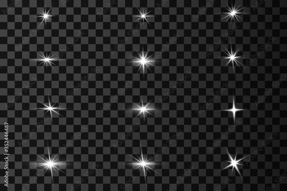 Set of flashes, Lights and Sparkles on a transparent background. Bright gold flashes and glares. Abstract golden lights isolated Bright rays of light. Glowing lines. Set of flashes, Lights and Sparkles on a transparent background. Bright gold flashes and glares. Abstract golden lights isolated Bright rays of light. Glowing lines.