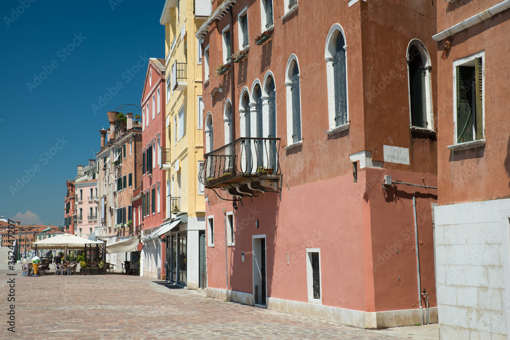Street view Venice, Italy 