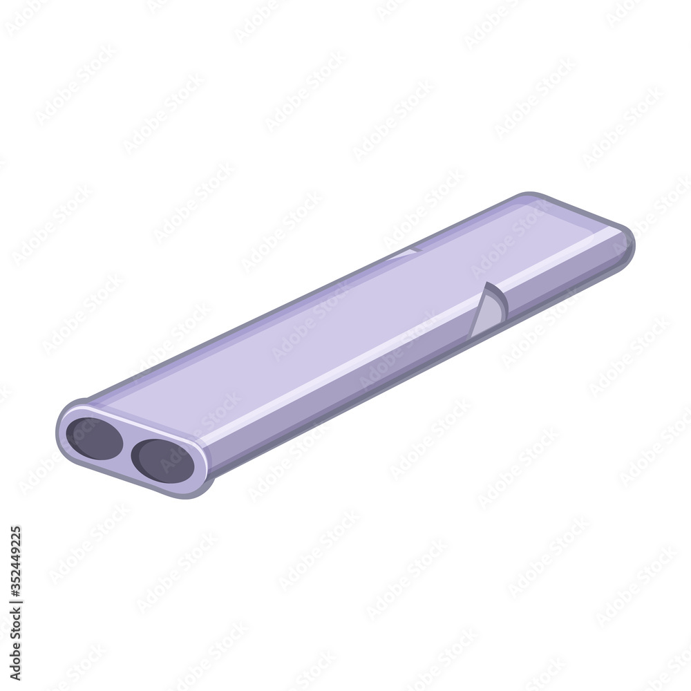 Whistle vector icon.Cartoon vector icon isolated on white background whistle. Whistle vector icon.Cartoon vector icon isolated on white background whistle.