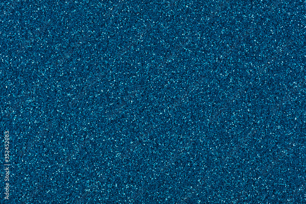 Stylish blue glitter background, new Christmas texture as part of your  personal desktop. Stock Photo | Adobe Stock
