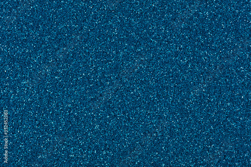 Stylish blue glitter background, new Christmas texture as part of your personal desktop.