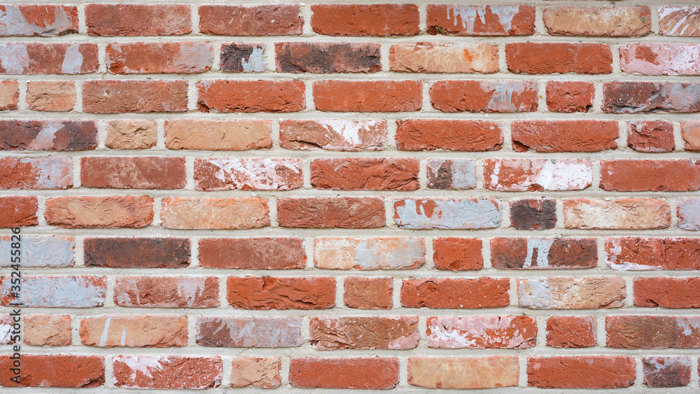 old red brick wall as background or texture old red brick wall as background or texture