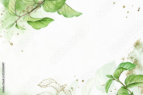 Briançon apricot leaf pattern background vector