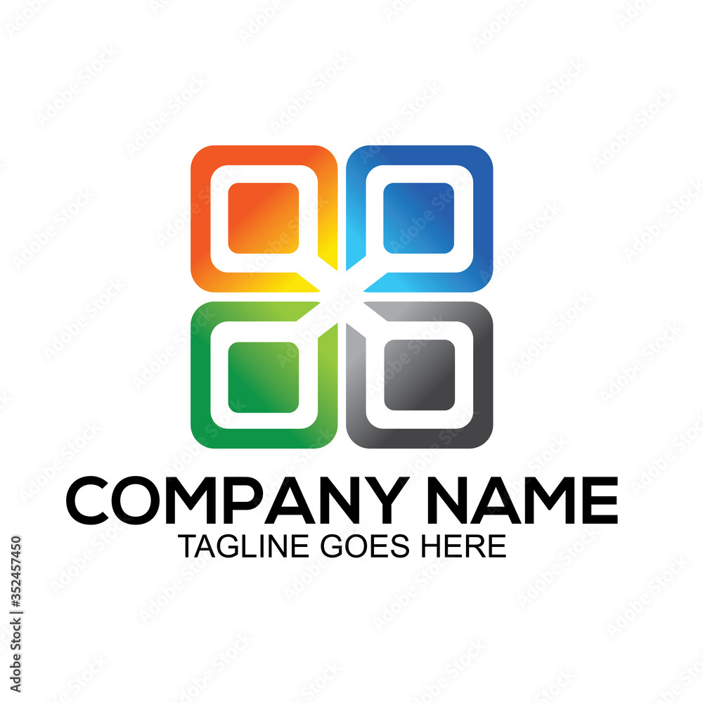 Abstract logo design template Abstract logo design template