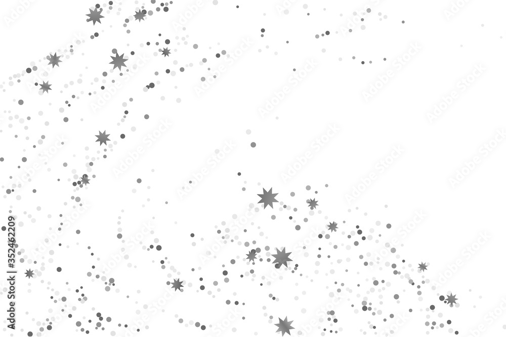 Silver glitter confetti. Silver glitter confetti.