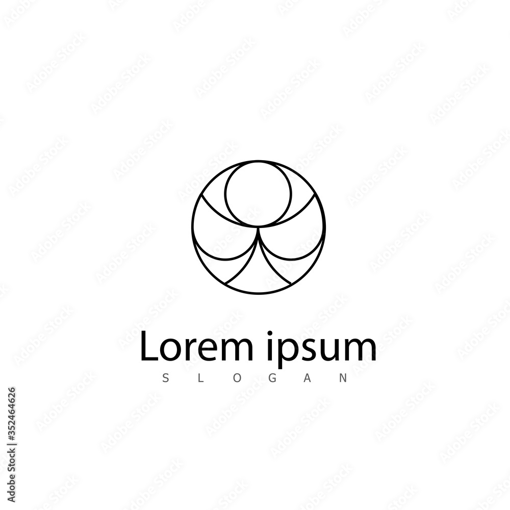 Flower Logo Icon Design Vector Flower Logo Icon Design Vector
