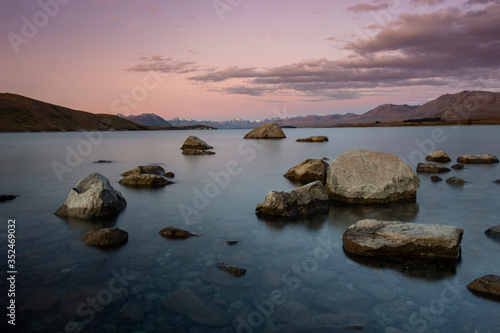 Sunset, Lake Tekapo, New Zealand