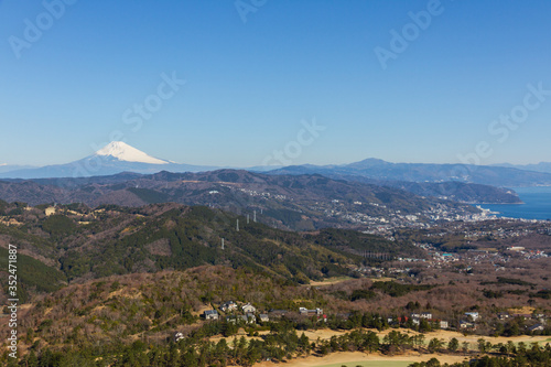 大室山からの富士山 © kazu8