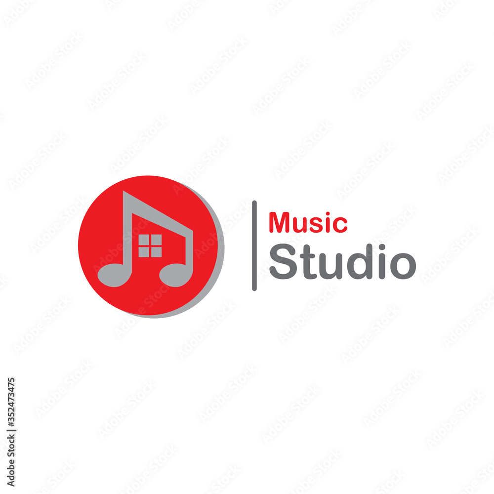 Music Logo Icon Musical Abstract Creative Music Logo Icon Musical Abstract Creative