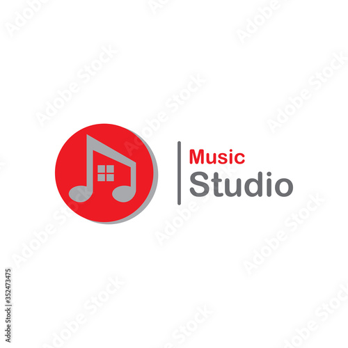 Music Logo Icon Musical Abstract Creative