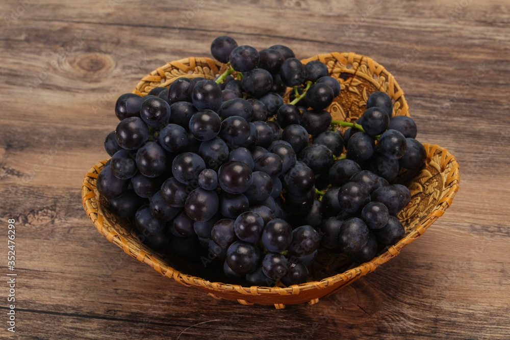 Fresh ripe sweet red grape Fresh ripe sweet red grape