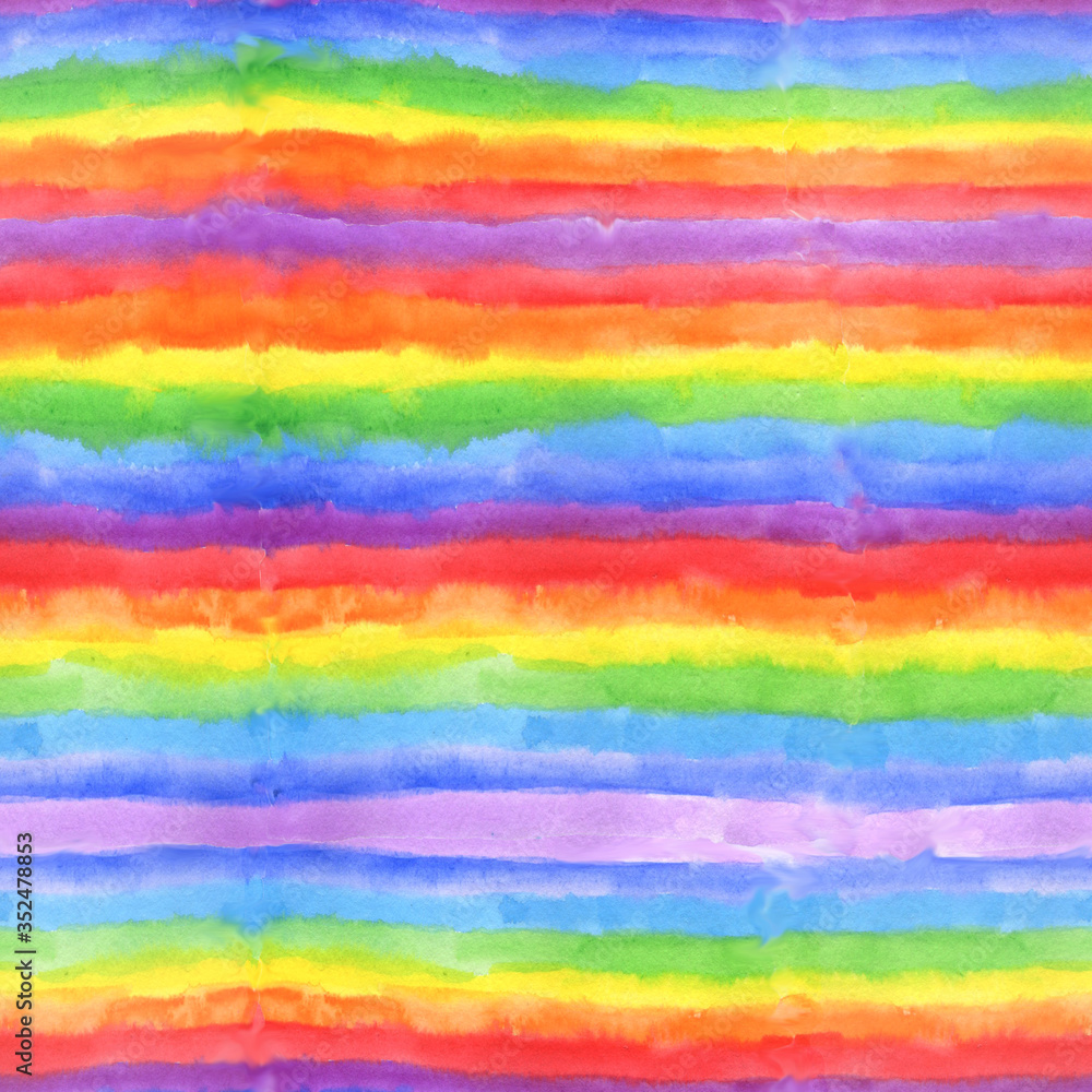 Rainbow watercolor seamless pattern background
Rainbow watercolor seamless pattern background