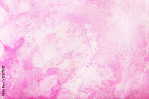 Pink light watercolor background, texture paper