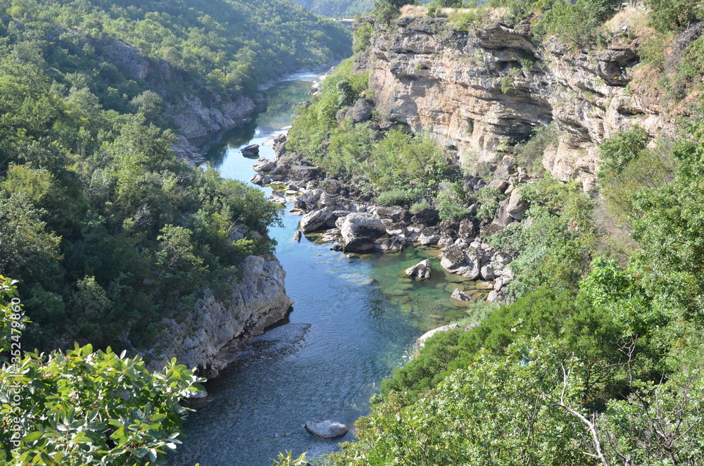 river in the mountains