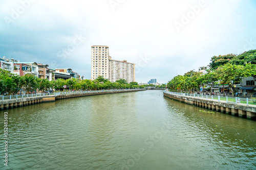 Nhieu Loc River, Ho Chi Minh City, Vietnam