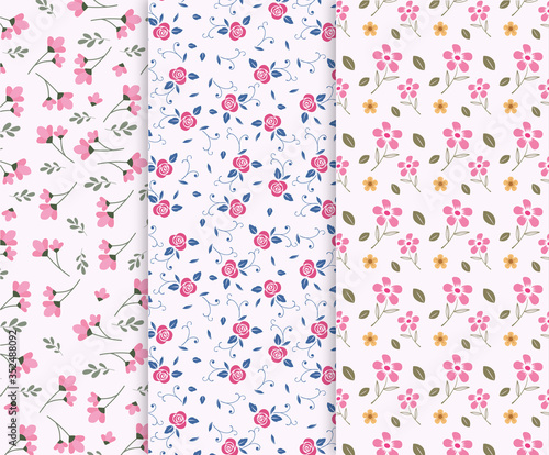 Flower pattern pack