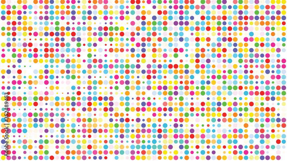 colorful mosaic background with dots colorful mosaic background with dots