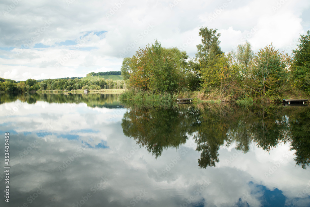Wetland Haff Reimich, nature reserve in Luxembourg Wetland Haff Reimich, nature reserve in Luxembourg