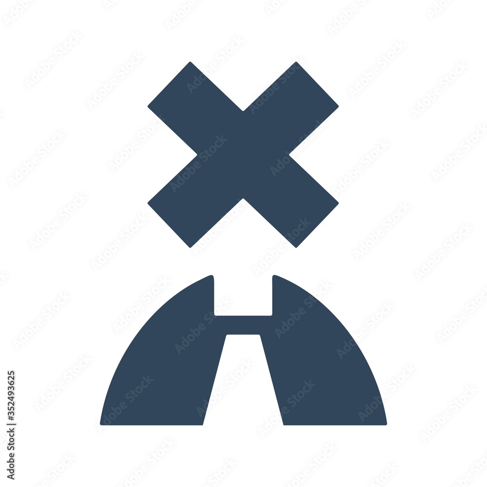 Illustration of employee kicked out of company. Boss firing worker sign. Layoff symbol for modern business concept and web, mobile design. Illustration of employee kicked out of company. Boss firing worker sign. Layoff symbol for modern business concept and web, mobile design.