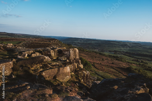 Peak District National Park  Curbar Edge