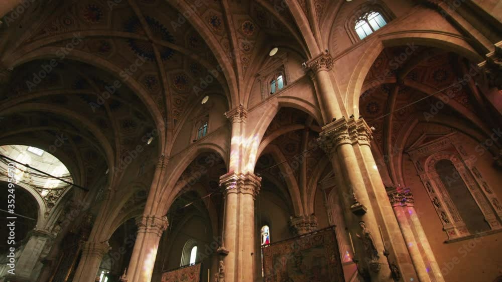 Old Medieval Church in Italy, Lake Como Old Medieval Church in Italy, Lake Como