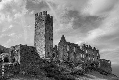 ruins of Castel Belfort in Trentino