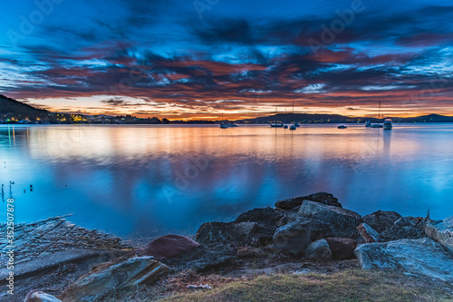 Sunrise and High Cloud over the Bay