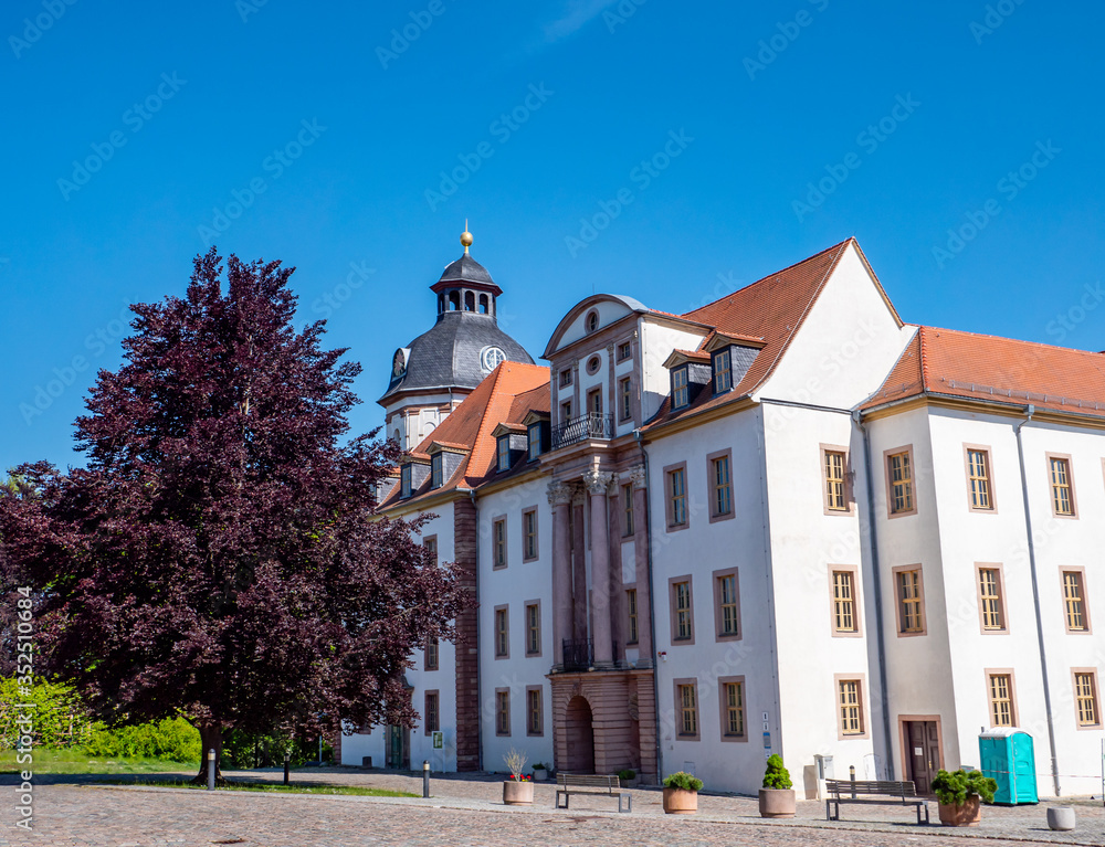 Schloss von Eisenberg in Thüringen Schloss von Eisenberg in Thüringen