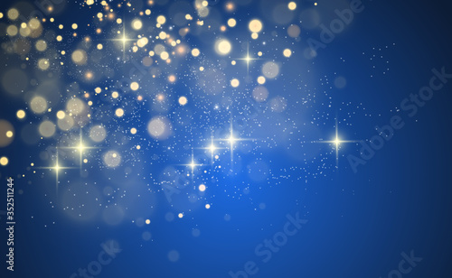 Beautiful sparks shine with special light. Vector sparkles on a transparent background. Christmas abstract pattern. A beautiful illustration for the postcard. The background for the image. Luminaries.