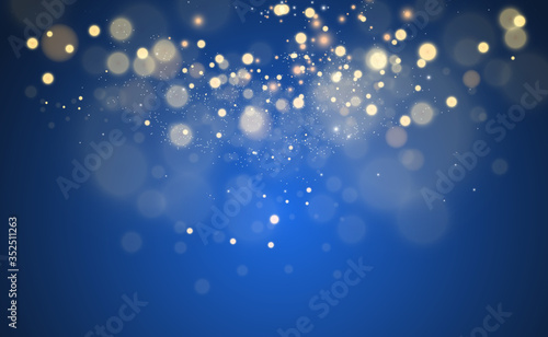 Beautiful sparks shine with special light. Vector sparkles on a transparent background. Christmas abstract pattern. A beautiful illustration for the postcard. The background for the image. Luminaries.