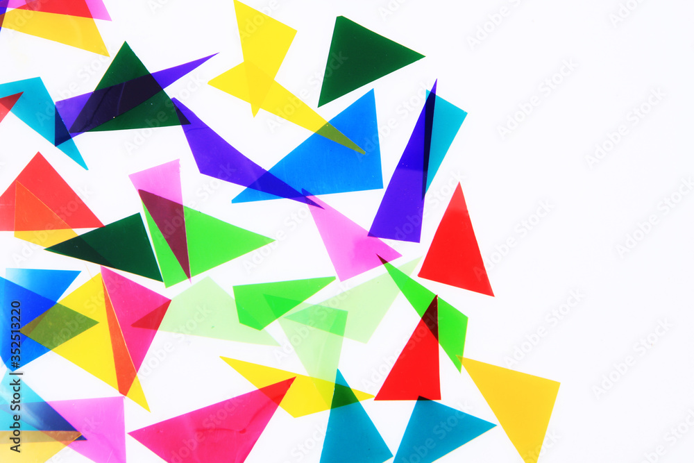 color plastic triangle texture color plastic triangle texture