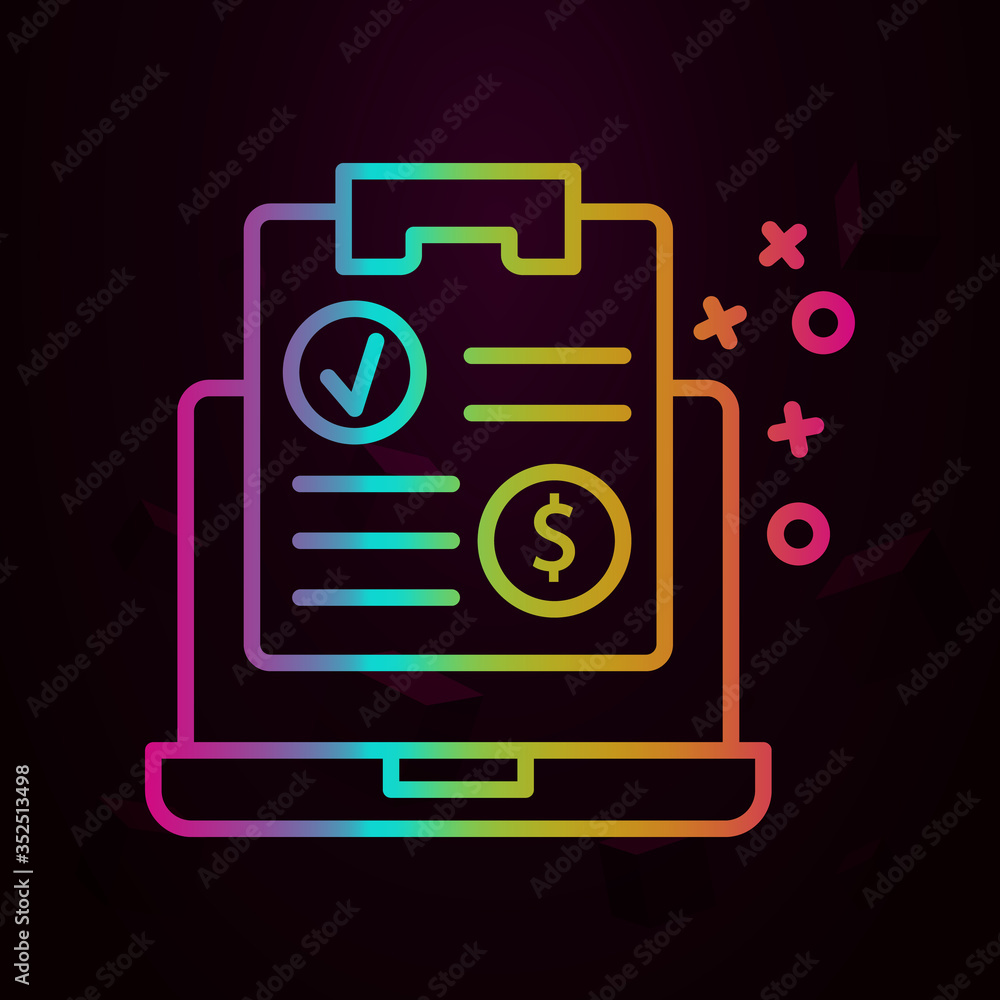 Laptop commerce nolan icon Simple thin line, outline vector of Online shopping icons for ui and ux, website or mobile application Laptop commerce nolan icon Simple thin line, outline vector of Online shopping icons for ui and ux, website or mobile application
