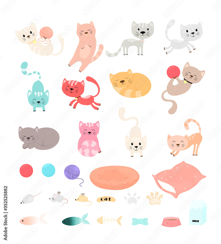 set of animals set of animals