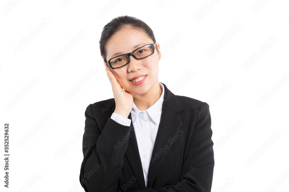 attractive asian businesswoman in the office attractive asian businesswoman in the office