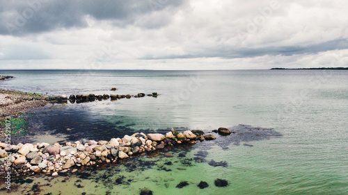 Varnæs beach in Denmark 