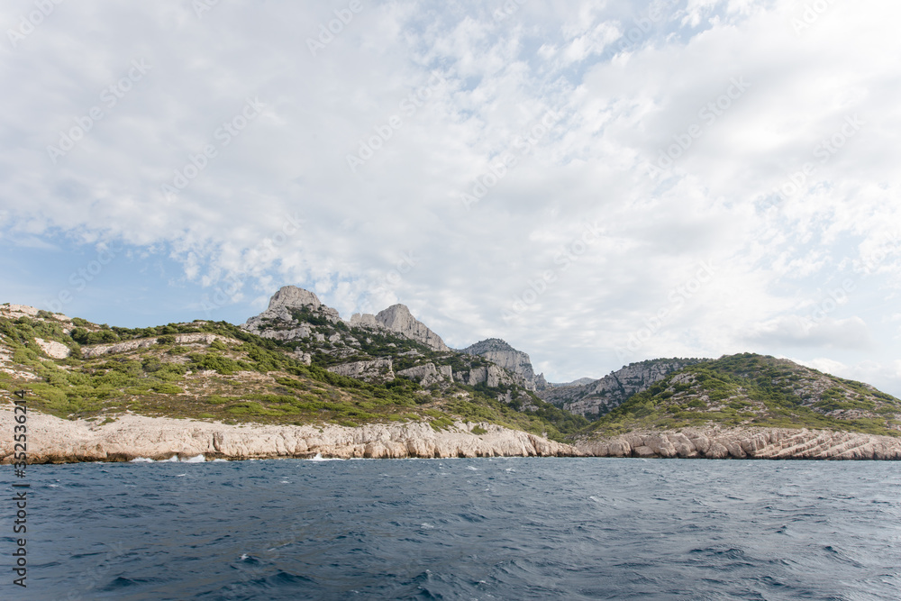 Beautiful Calanques national park near Marseille in France Beautiful Calanques national park near Marseille in France