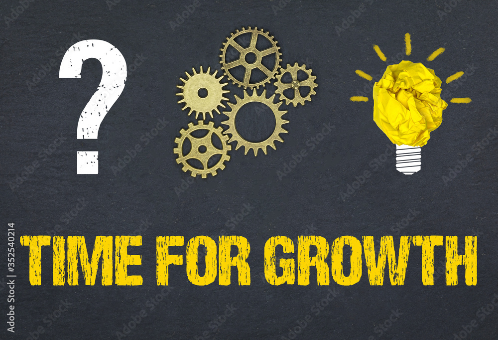 Obraz premium Time for growth