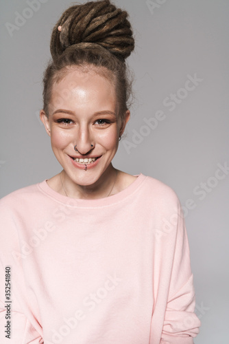 Portrait of an attractive young woman