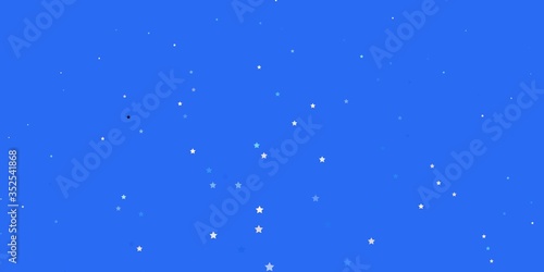 Dark Pink, Blue vector layout with bright stars. Decorative illustration with stars on abstract template. Pattern for websites, landing pages.