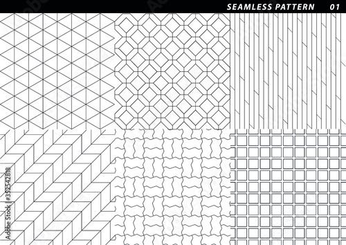 Vector seamless pattern. Modern stylish texture. Trendy hipster sacred geometry.