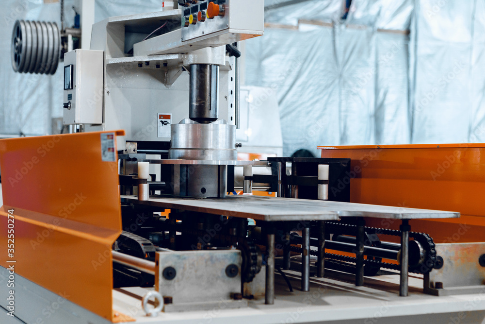 Inside the new factory manufacturing electrical cable. Cable production. Inside the new factory manufacturing electrical cable. Cable production.