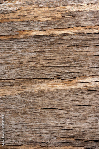 The texture of old wood is naturally aged with a beautiful pattern. Vertical orientation