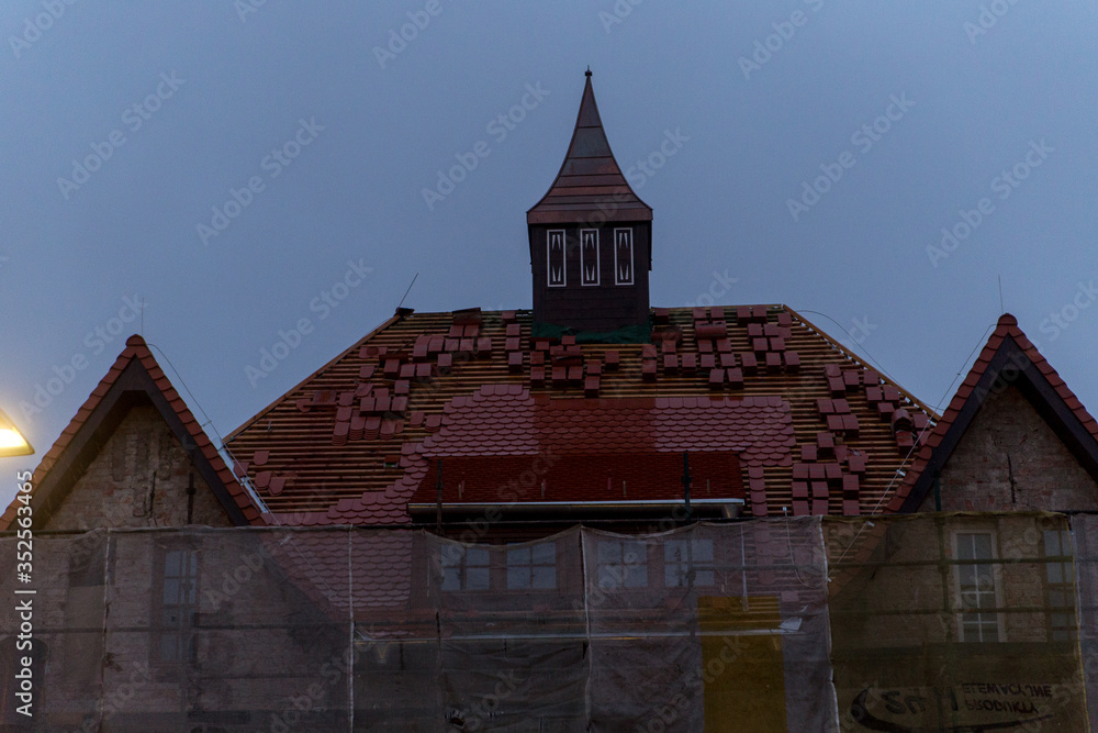 Obraz premium church of the holy cross of Ustka