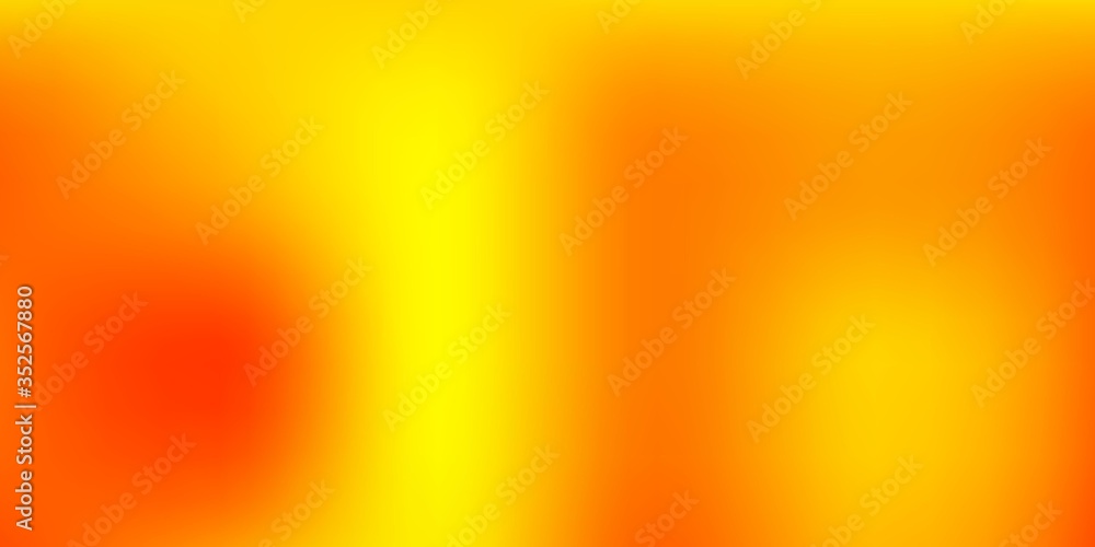 Light Orange vector gradient blur layout.
