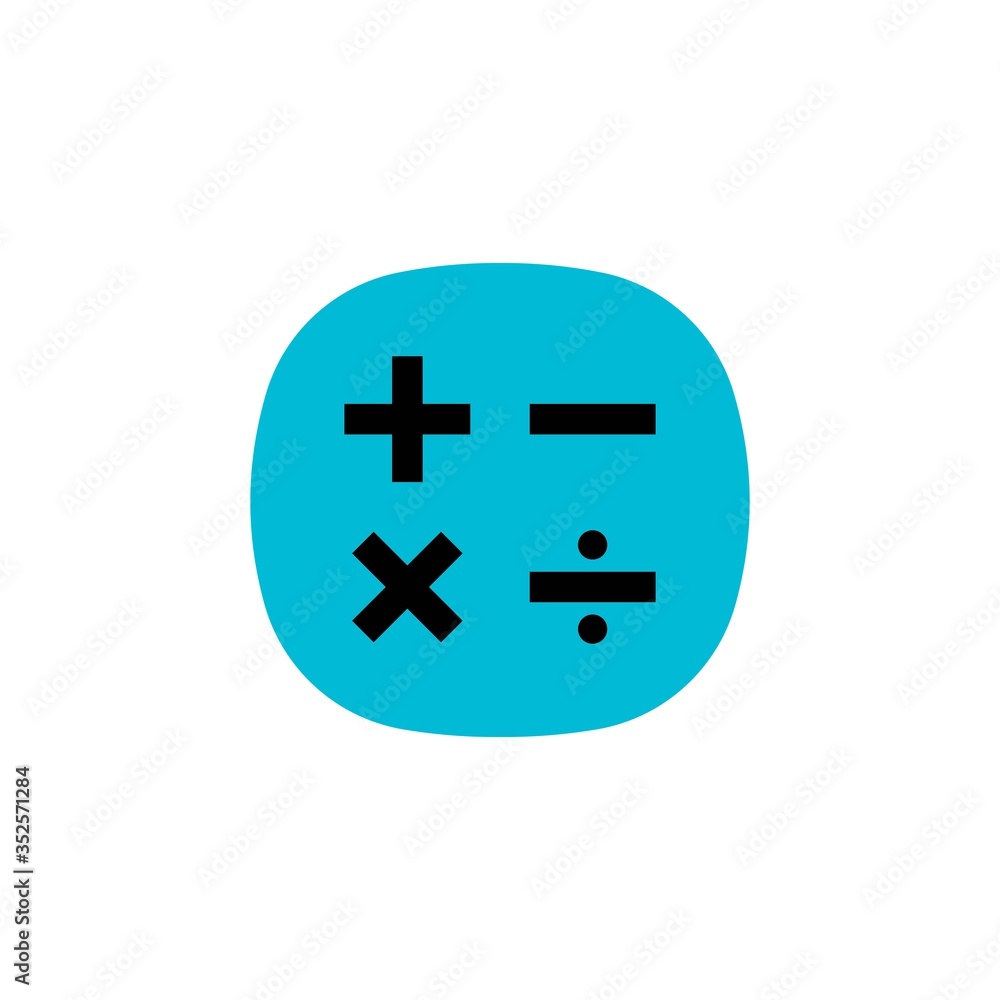 Fototapeta premium calculator logo