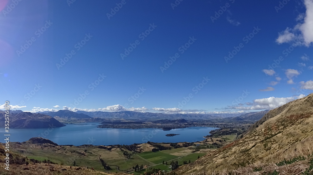 The view of  New Zealand